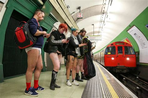 In Photos No Pants Subway Ride Around The World 2020