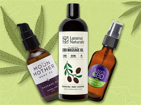 7 Of The Top Cbd Massage Oils