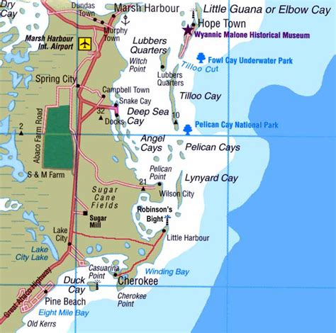 Abaco Info Maps And More About Casuarina Point And Abaco