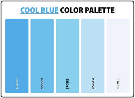 27 Best Blue Color Palettes With Names Hex Codes 44 Off