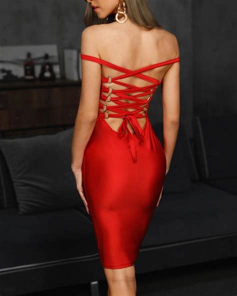 Sexy Tight Party Dressshort Red Evening Dress · Sancta Sophia · Online