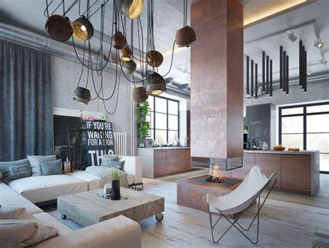 Modern Industrial Interior Design Definition And Home Decor ⭐ Ak Studio