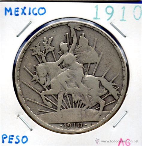 Mexico 1 Peso De Plata 1910 Caballito Vendido En Venta Directa 46940197