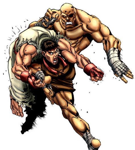 Ryu Vs Sagat By Logicfun On Deviantart