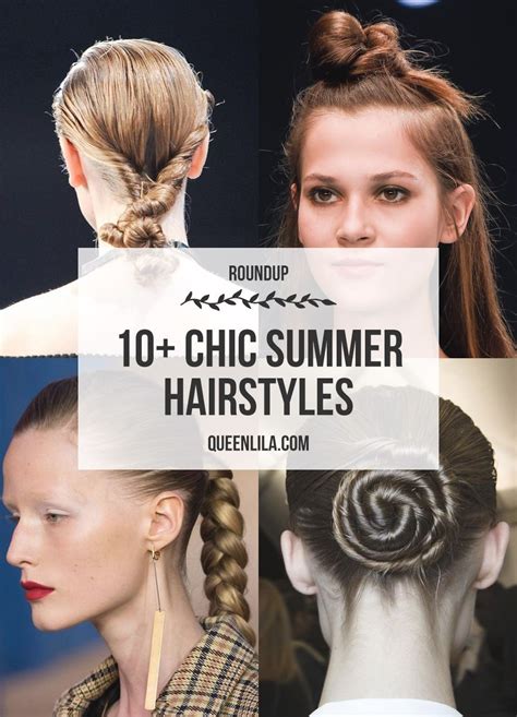10 Chic Summer Hairstyles Roundup Queen Lila