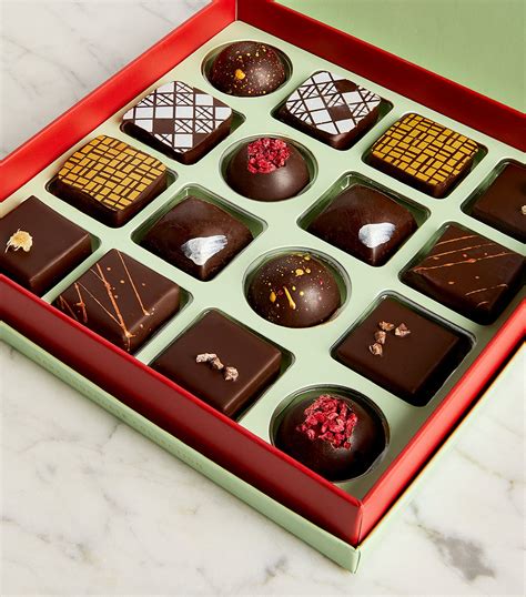Harrods Dark Chocolate Collection Piece Selection Box G Harrods UK