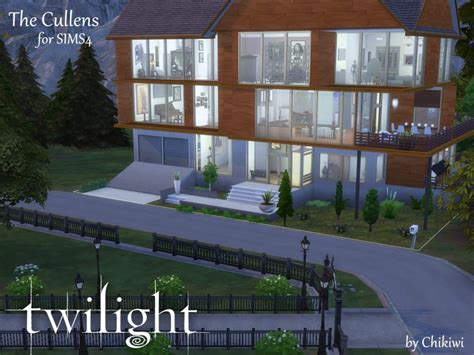 Sims 4 The Cullens Home From Twilight Saga Best Sims Mods