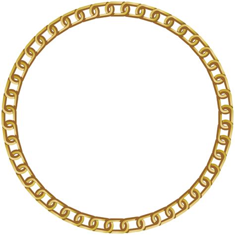 Tube Cadre Rond Png Dore Or Round Gold Frame Png Images