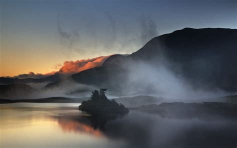 Nature Landscape Photography Lake Mist Morning