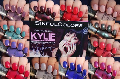 Sinful Colors Kylie Jenner Trend Matters Live Application Review