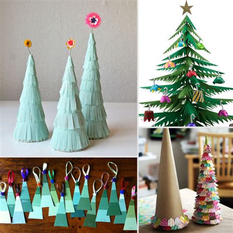 Paper Christmas Tree Crafts For Kids Popsugar Moms