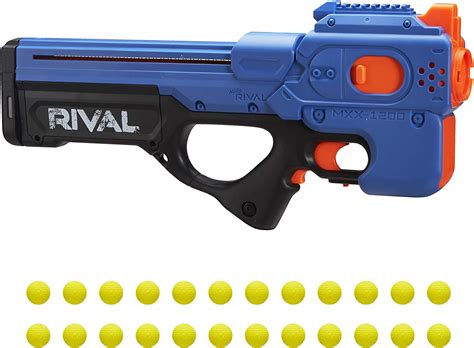 Nerf Rival Charger Mxx 1200 Motorized Blaster 12 Round Capacity 100 Fps Velocity Includes