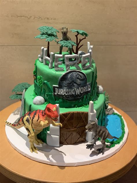 Jurassic Park Cake Mias Bakery Brooklyn