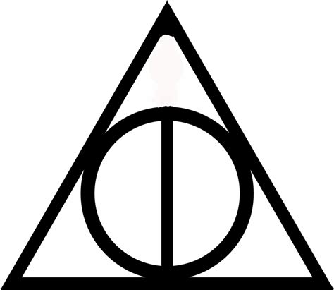 Maybe you would like to learn more about one of these? Símbolo Relíquias da Morte Harry Potter PNG - Símbolo ...
