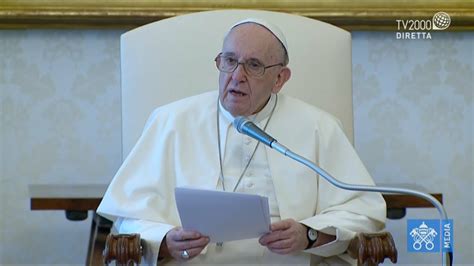 Papa Francesco Udienza Generale Del 4 Novembre 2020 Youtube