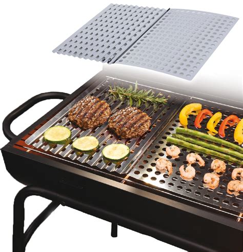 Large Stainless Steel Bbq Metal Grilling Sheet Easy Clean Barbecue Cooking 8719202956696 Ebay