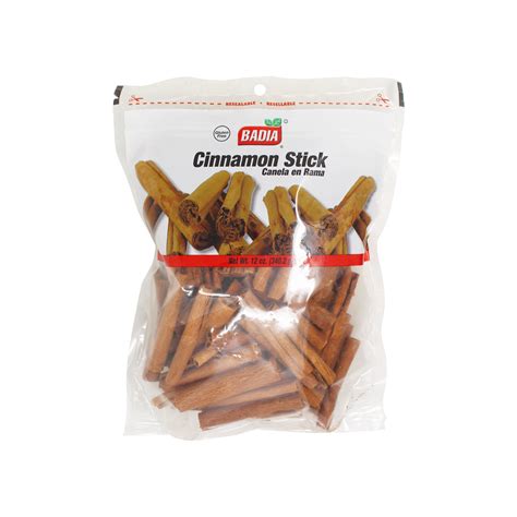 Cinnamon Sticks Bag 12 Oz Badia Spices