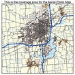 Aerial Photography Map of Springfield, IL Illinois