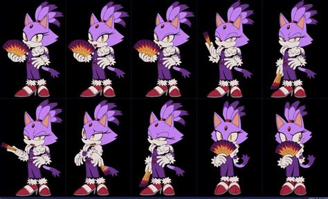 Blaze Sprites In 2023 Hedgehog Art Sonic Fan Art How To Draw Sonic