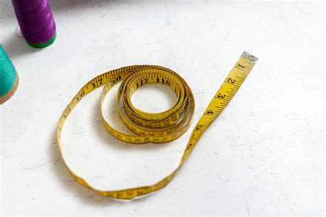 Flexible Tape Measure For Sewing With Scale In Centimeters And Inches