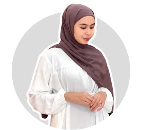 Pashmina Inner Premium 2in1 Kerudung Terbaru Hijab Cerutty Babydoll