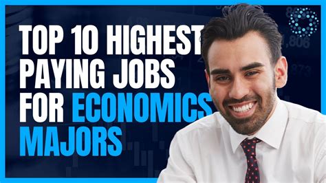 Top 10 Highest Paying Jobs For Economics Majors Youtube
