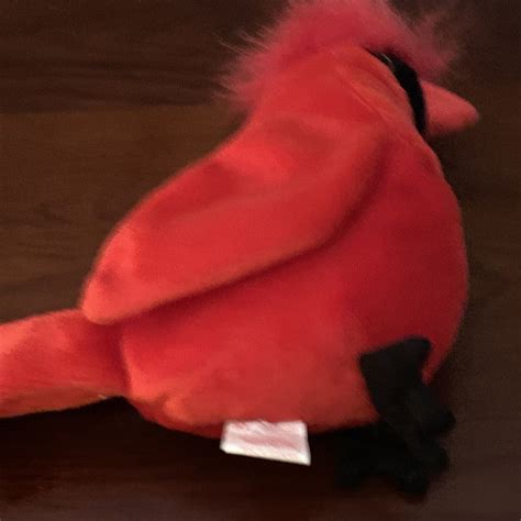 Ty Beanie Babies Mac The Cardinal Plush Toy Nwt Ebay