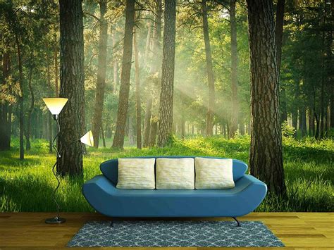 Free 2 Day Shipping Buy Wall26 Forest Removable Wall Mural Self