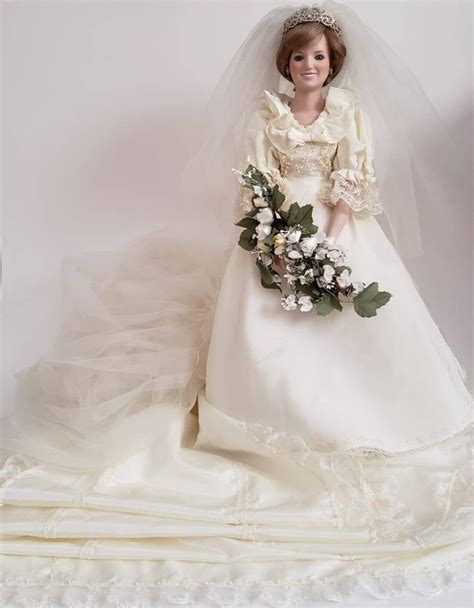 THE PRINCESS DIANA Bride Doll Tall The Danbury Mint Etsy