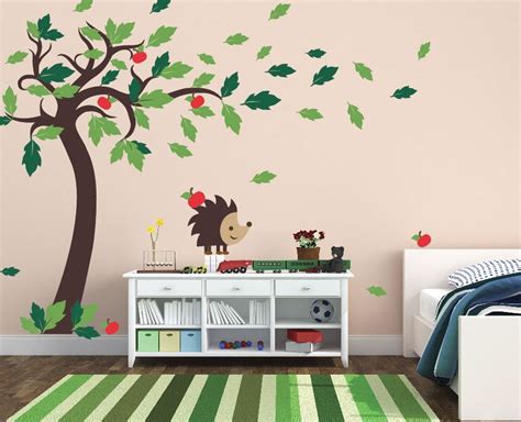 Baby Boy Nursery Ideas Tree Decals For Walls Wall Sticker Etsy