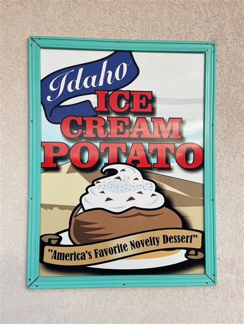 Obviously A Popular Dessert In Idaho Is An Ice Cream Potato