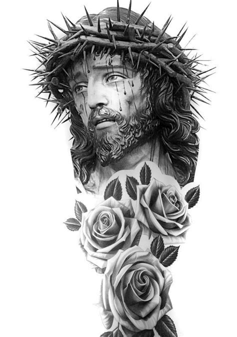 Pin On Jesus Tattoo
