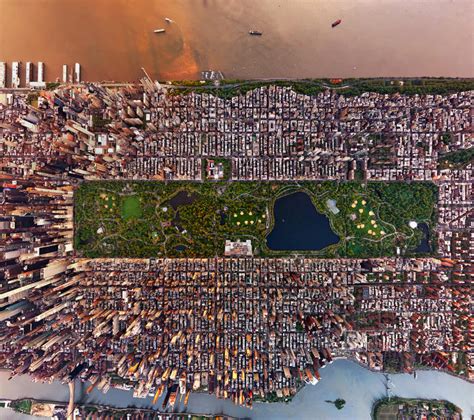 Distorted Aerial Photographs Offer A Unique Way To See The Vibrancy Of