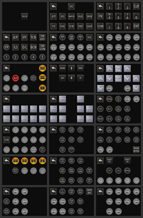 Fa 18c Stream Deck Configuration And Template Icons
