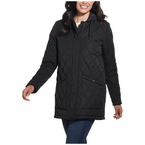 Weatherproof Womens Duffle Coat Black Costco Australia