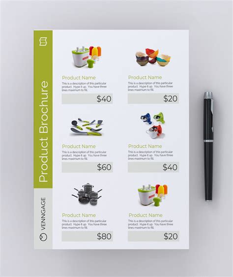 Simple Business Brochure Product Flyer Template Simple Business