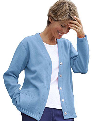 National Lightweight Fleece Cardigan Blue Petite Xl Read More