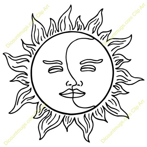 Real and natural solar eclipse photo shoot, half consumed sun from earth. Half Sun Half Moon Drawing at GetDrawings | Free download