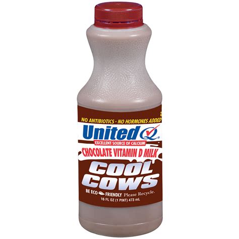 Quality Checkd United Dairy Whole Chocolate Milk 16 Fl Oz Walmart