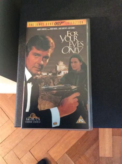 Unopened Vhs Video ‘for Your Eyes Only’ The James Bond 007 Collection £1 99 Picclick Uk