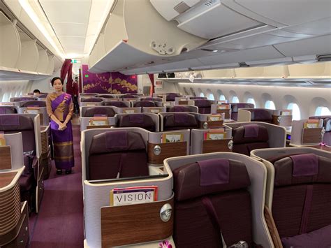 First Impressions Thai Airways A350 Business Class Live And Let S Fly