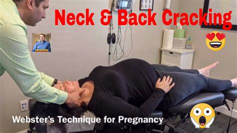Pregnant Chiropractic Adjustment Pregnancy Websters Technique