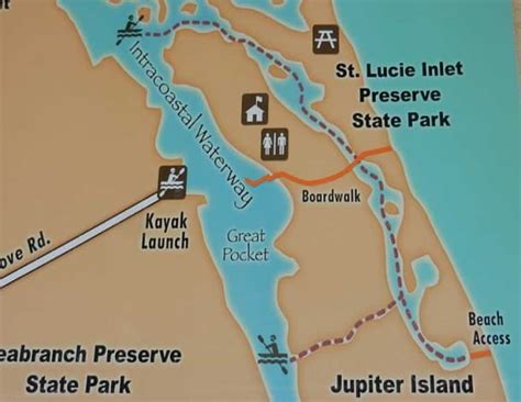 St Lucie Inlet Preserve State Park Kayak To Hidden Beach