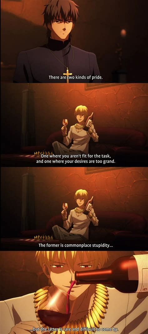 Gilgamesh Quotes Fate Zero In Gilgamesh Fate Fate Fate Anime