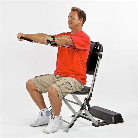 The Worlds Most Convenient Home Gym The Resistance Chair Exercise