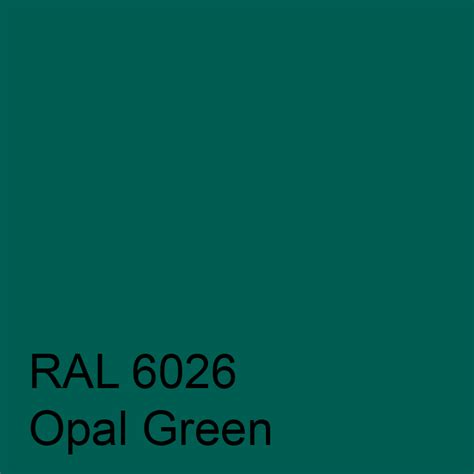 Ral 6026 Opal Green One Stop Colour Shop