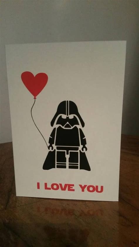 Con cualquiera de ellas podrás estar seguro de acertar, ya que disponemos de diseños muy variados y personalizables. Star Wars - I love you - Greeting Card - Darth Vader ...