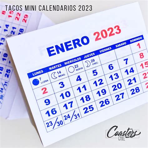 Calendario 2023 De Bolsillo Chile Con Queso Imagesee