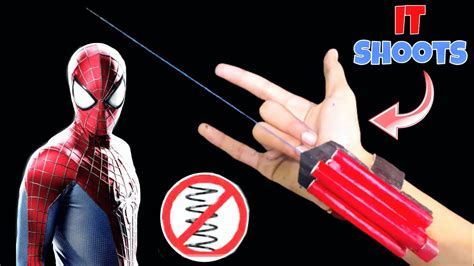 How To Make Spider Man Web Shooter With Cardboard Web Shooter With