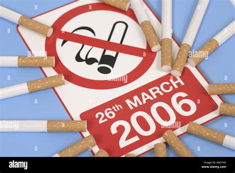 Smoking Ban Scotland Stock Photo Alamy